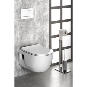 EDITA WC Sitz, SLIM, Soft Close, Easy Take, Weiß