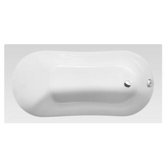 JIZERA Badewanne 140x70x39cm, ohne Füße ,weiß