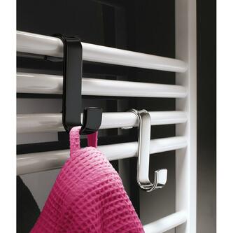 Haken für Heizkörper, schwarz