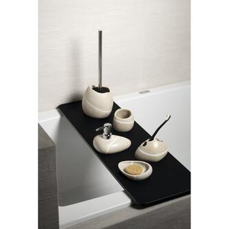 LITTLE ROCK Glas zum Stellen, beige