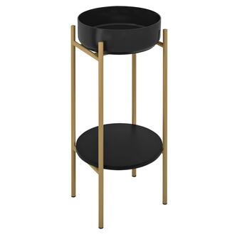 PUNO Konsole mit Waschbecken 375x870x448xmm, Gold matt