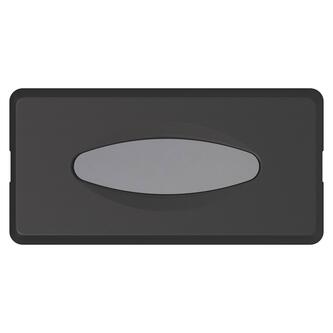 COLORED Papiertuchspender 27x13x7cm, ABS, Soft Touch, Schwarz matt