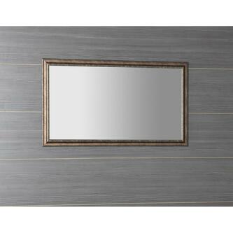 ROMINA Spiegel im Holzrahmen 580x980mm, Patina aus Bronze