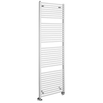 DIRECT Badheizkörper mit seitlichem Anschluss 600x1850 mm, 1000W,Weiß