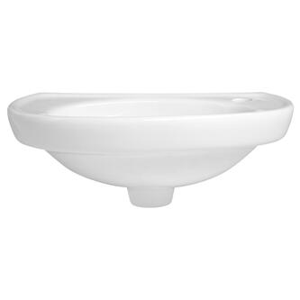 WINZ Keramik Waschbecken 46x27cm, Weiß