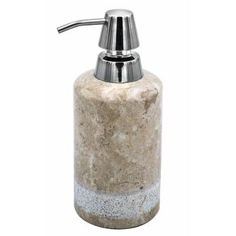 POSH Seifenspender zum Stellen, Marmor, Beige