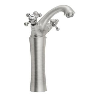 ANTEA Waschtischarmatur, hoch, mit Ablaufgarniturgarnitur, Höhe 245mm, Nickel