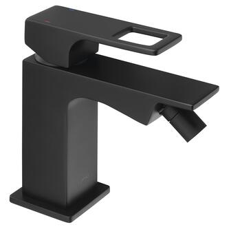 FORATA Bidetarmatur, schwarz matt