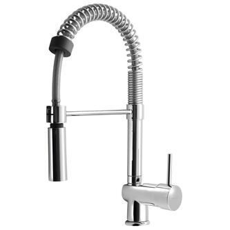 RHAPSODY PROFESSIONAL Küchenarmatur mit Spülbrause, 485mm Chrom