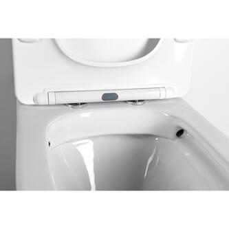 INFINITY Kombi-WC, spülrandlos, Abgang senkrecht/waagerecht, Weiß
