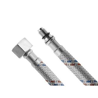 Flexibler Schlauch, Edelstahl M10x1/2", 40cm