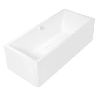 MARLENE CURVE R MONOLITH Rechteckwanne 195x85x63cm, weis