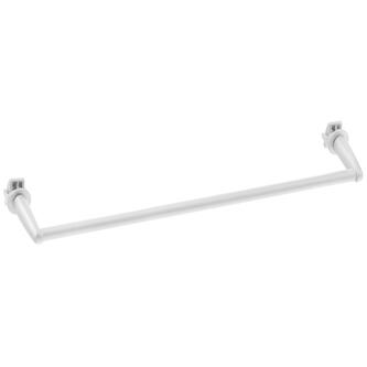 Handtuchtrockner für Heizkörper 46cm, gerade, Weiß