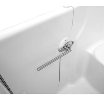 FREEDOM Sitzwanne mit Tür/Seniorenwanne 106x66cm  Ausführung Rechts