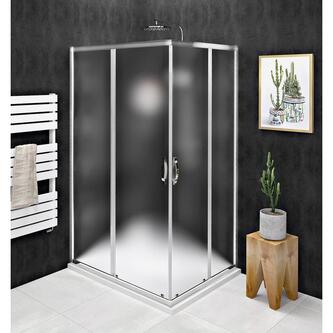 SIGMA SIMPLY Rechteckige Duschkabine 1000x900 mm, L/R Variante, Eckeinstieg, Brick glass