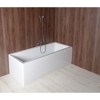 PLAIN 160 Frontschürze 160x59cm, rechts, weiß