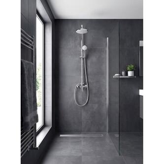 LOTTA Duschsäule mit Armatur, Chrom