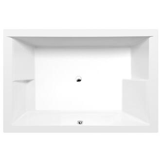 DUPLA Badewanne mit Füßen 180x120x54cm, weiß