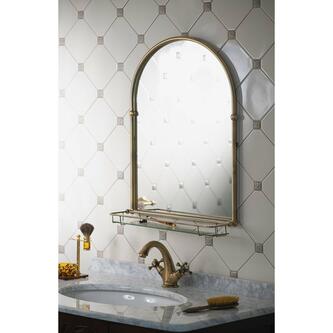 TIGA Spiegel mit Ablage 48x67cm, Bronze