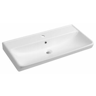 NEON Keramik-Waschtisch 80x41,5cm, weiss