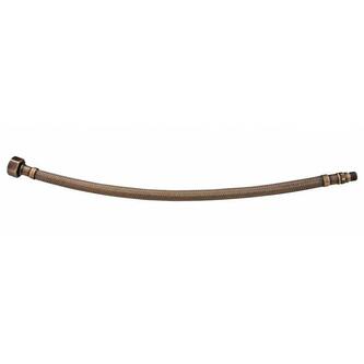 Flexibler Schlauch, Edelstahl M10x3/8", 35cm, Bronze