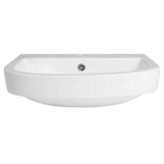 VIBRANT Keramik Waschtisch 51x42cm, Weiß