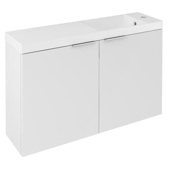 LATUS X Unterschrank mit Waschtisch 80x54,5x22cm, weiß