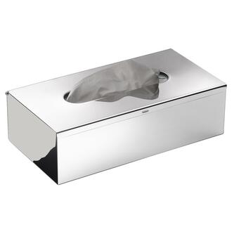 Papiertuchspender zum Einhängen 250x75x130 mm, polierter Edelstahl
