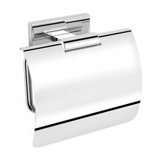 OLYMP Toilettenpapierhalter mit Deckel, Chrom