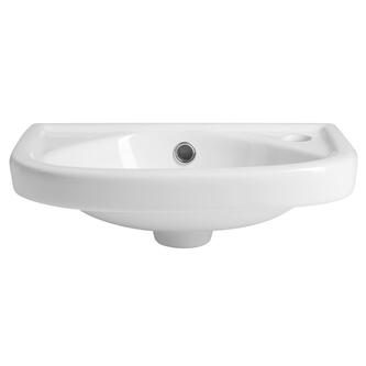 REX Keramik Waschbecken 41x28cm, Weiß