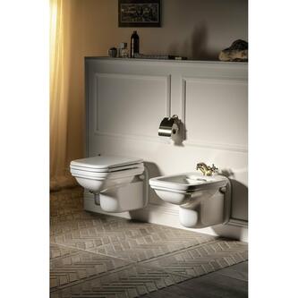WALDORF Hänge-Bidet 37x55cm, weiß