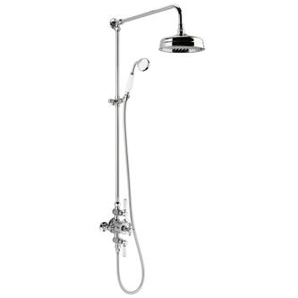 Duschsäule mit Thermostat-Armatur, Chrom