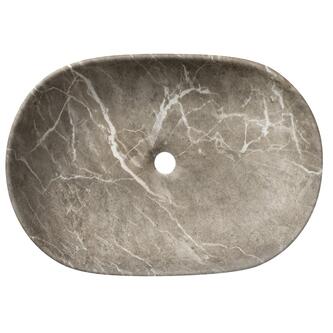 CALEO Aufsatzwaschtisch,Keramik 60x42cm, breccia marmor