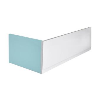 COUVERT 170 R, Frontschürze rechts, 170x52 cm, weiss