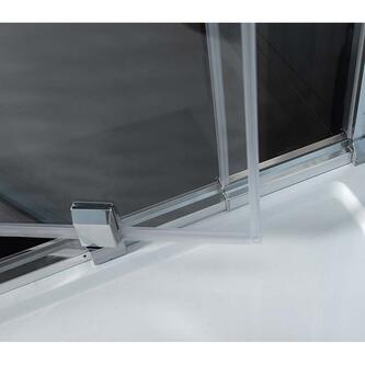 EASY LINE Duschkabine-U-Kabine, 900-1000x800mm,  L/R Variante, Klarglas