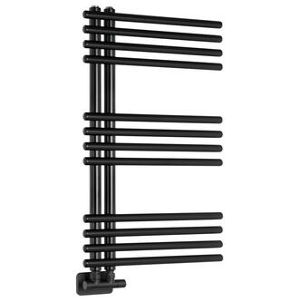NYMPHA Badheizkörper 500x800mm,300W, Schwarz matt