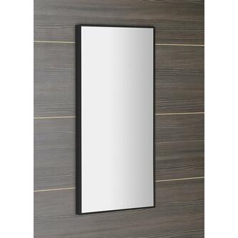 AROWANA Spiegel mit Rahmen, 350x900mm, schwarz