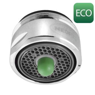 NEOPERL Wasserspar-Perlator ECO PUSH 5 l/min, Außengewinde M24x1, Chrom